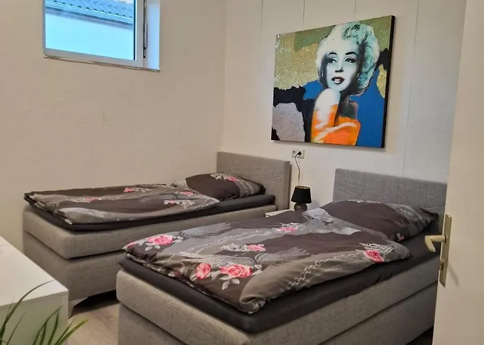 شقة Gemuetliche Ferienhaushaelfte Im Herzen